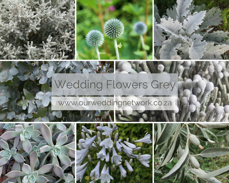 Wedding Flowers-Grey