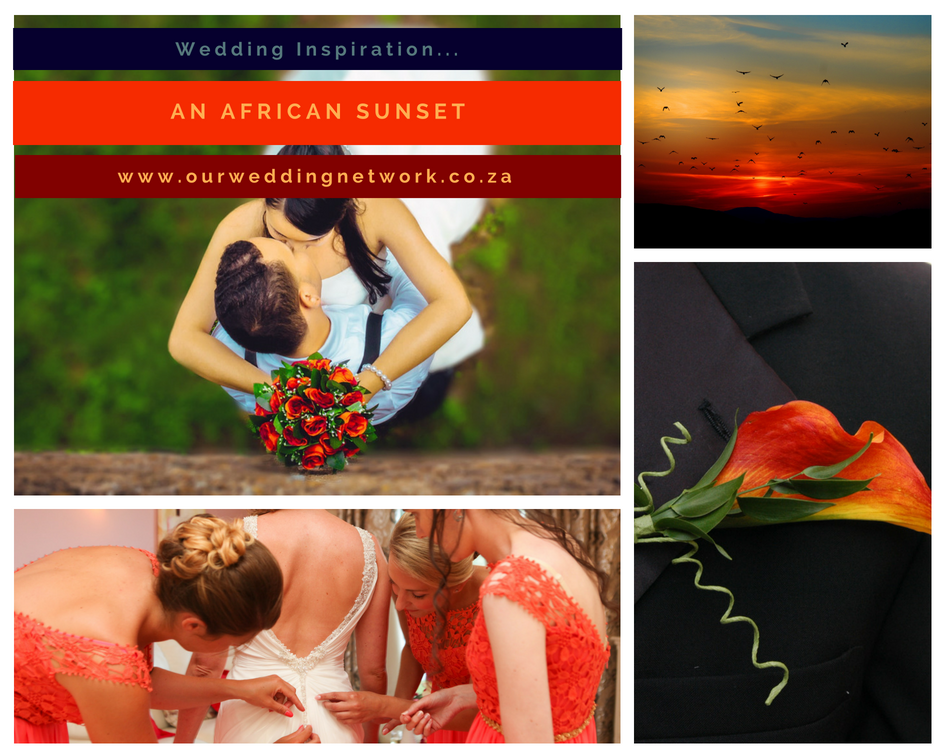 Wedding Inspiration-An African Sunset